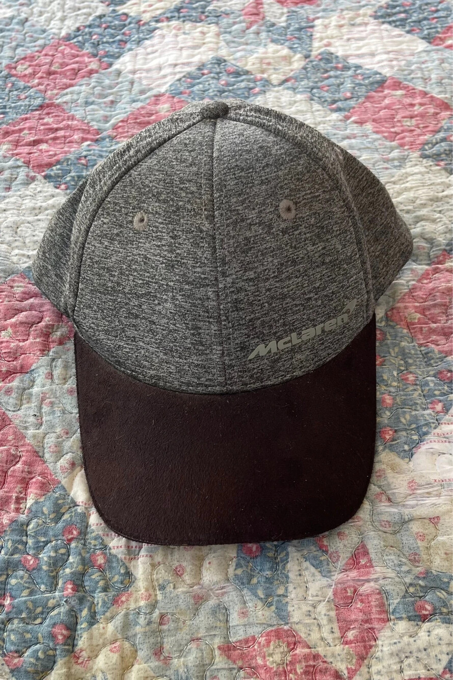 McLaren Men’s Black Grey Hat Cap
